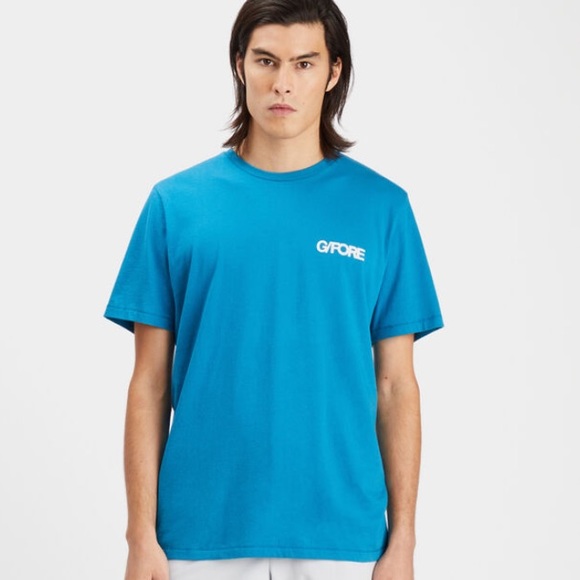 G-FORE Gradient Circle Cotton Slim Fit T - Picture 4 of 5